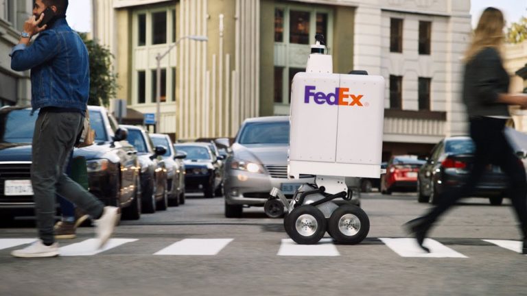 SameDay Bot, le nouveau robot de livraison autonome de FedEx