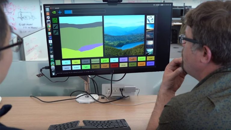 Nvidia dévoile GauGAN, son nouveau créateur d’image basé sur l’intelligence artificielle