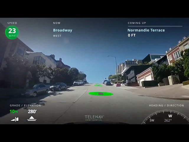 Augmented reality + artificial intelligence on the roads of San Francisco by Telenav