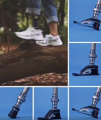 Cette prothèse de pied innovante s’adapte à divers terrains🦿!