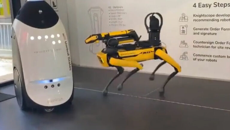 🚨🤖 Des robots patrouilleurs dans le métro à New York… retirés 6 mois après !